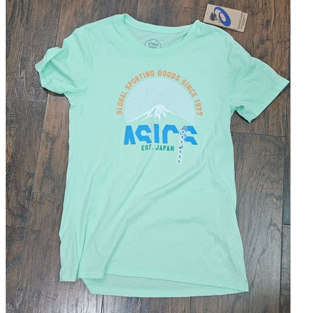 Asics Tee Women's Size XS New Green